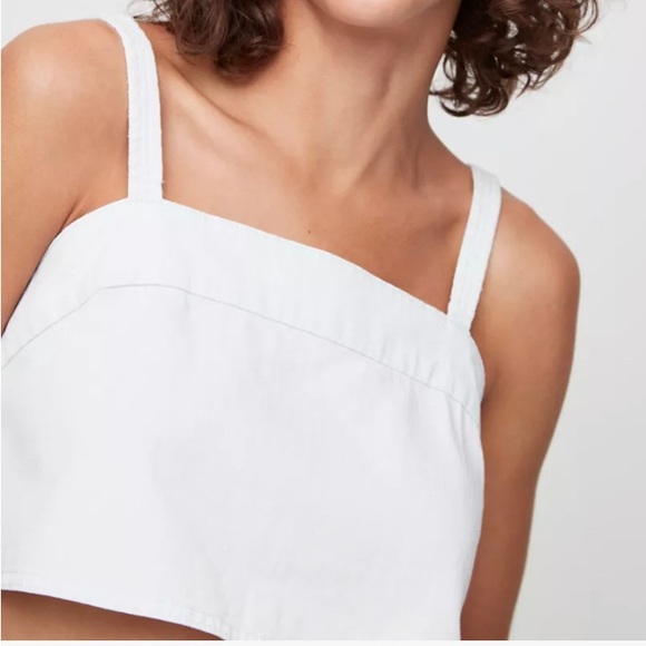 Aritzia Tops - NWT- Wilfred Free Pasha Denim Tank Size L
